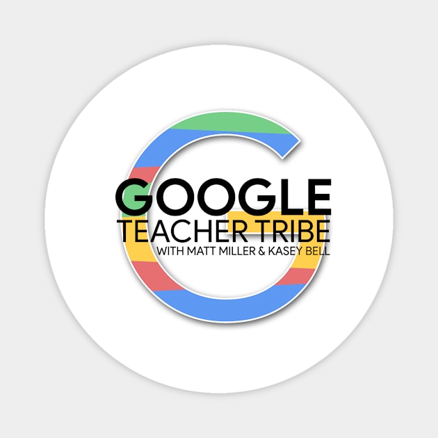 The Google Teacher Tribe Podcast Logo Magnet by shakeuplearning